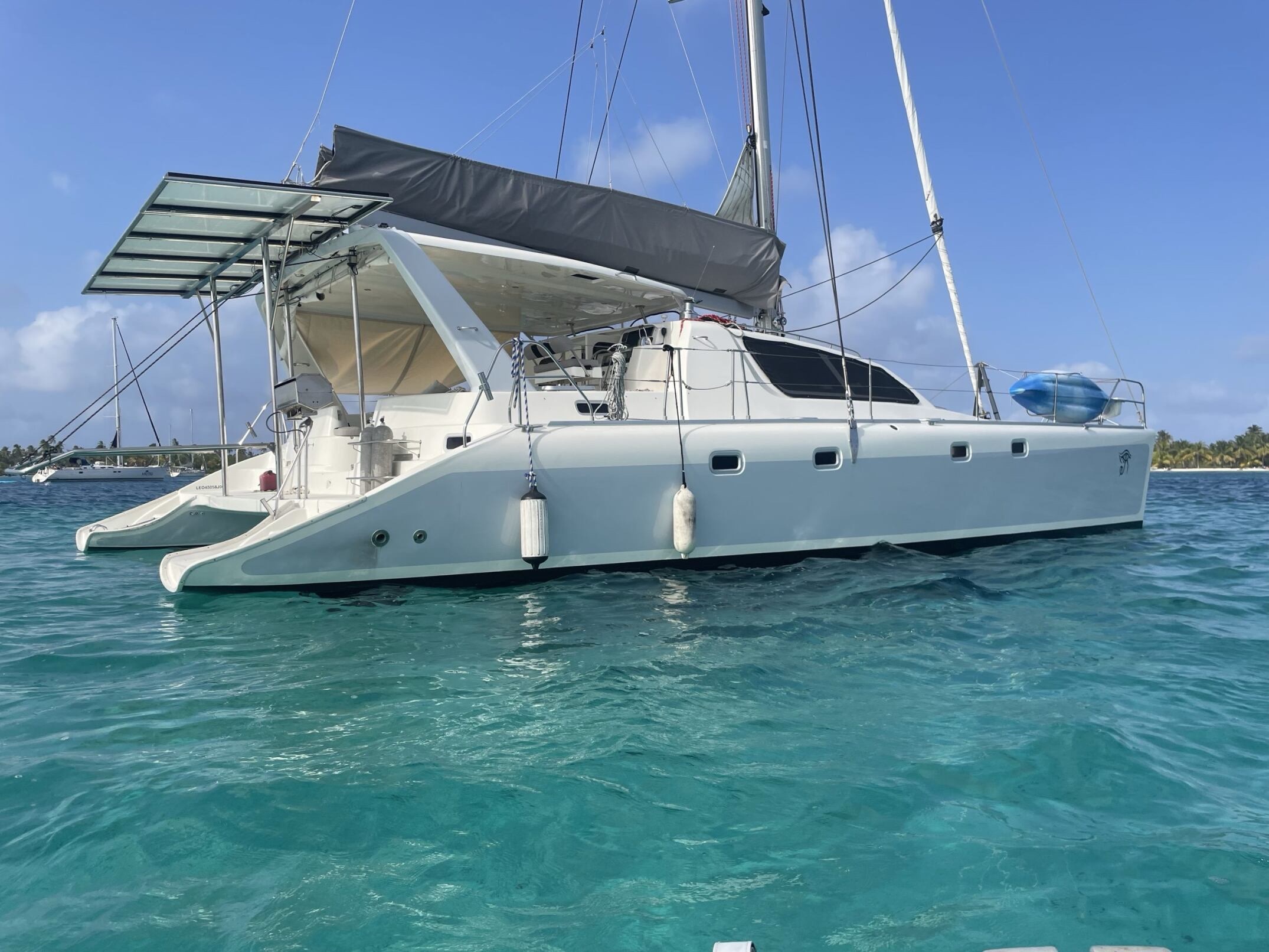 Used Sail Catamaran for Sale 2000 Leopard 45 